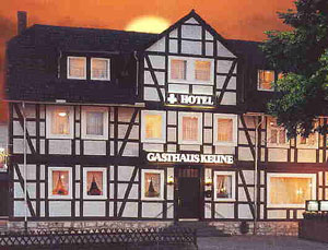 Das Hotel Gasthaus Keune in Salzgitter Gebhardshagen.